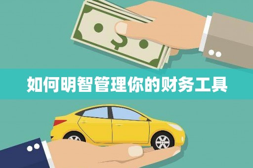 君山如何明智管理你的财务工具