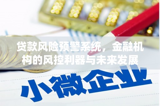 君山贷款风险预警系统，金融机构的风控利器与未来发展