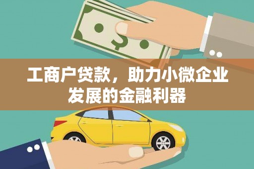 君山工商户贷款，助力小微企业发展的金融利器
