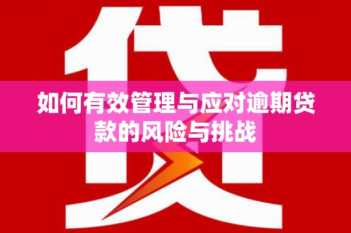 君山如何有效管理与应对逾期贷款的风险与挑战
