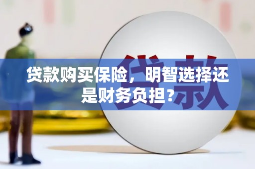 君山贷款购买保险，明智选择还是财务负担？