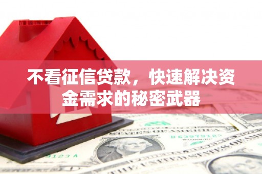 君山不看征信贷款，快速解决资金需求的秘密武器