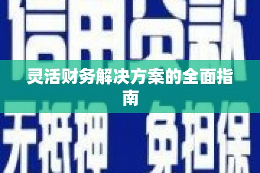 君山灵活财务解决方案的全面指南