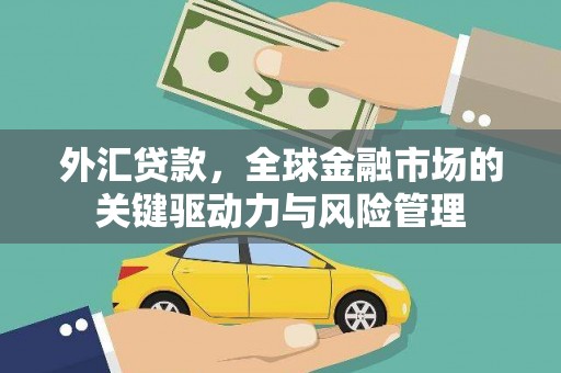 君山外汇贷款，全球金融市场的关键驱动力与风险管理