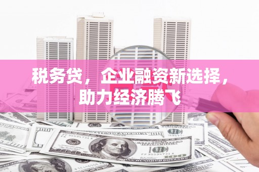 君山税务贷，企业融资新选择，助力经济腾飞