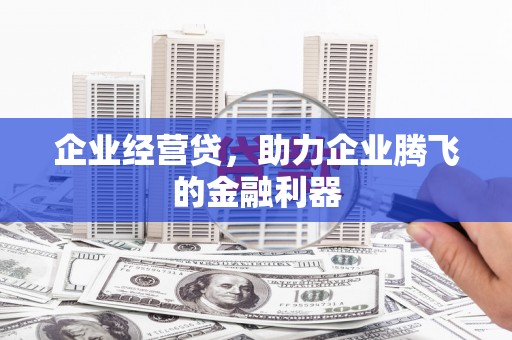 君山企业经营贷，助力企业腾飞的金融利器