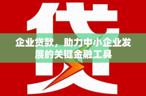 君山企业贷款，助力中小企业发展的关键金融工具