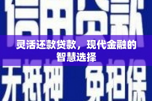 君山灵活还款贷款，现代金融的智慧选择