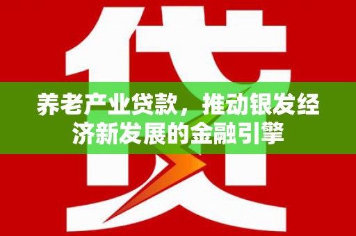 君山养老产业贷款，推动银发经济新发展的金融引擎