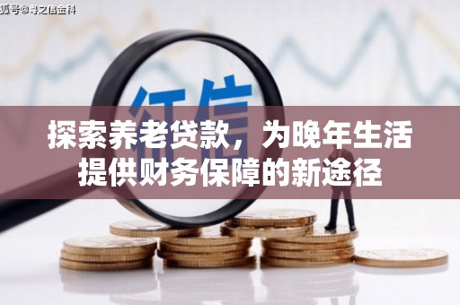 君山探索养老贷款，为晚年生活提供财务保障的新途径