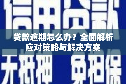 君山贷款逾期怎么办？全面解析应对策略与解决方案