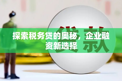 君山探索税务贷的奥秘，企业融资新选择