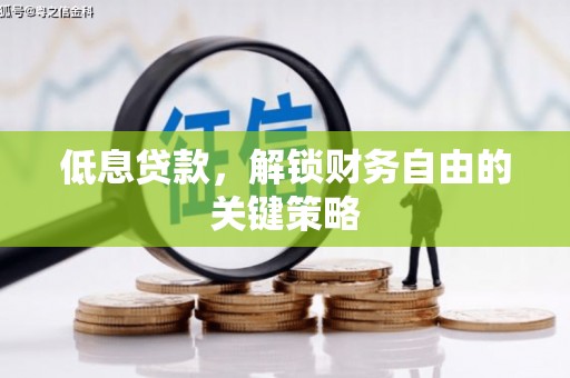 君山低息贷款，解锁财务自由的关键策略