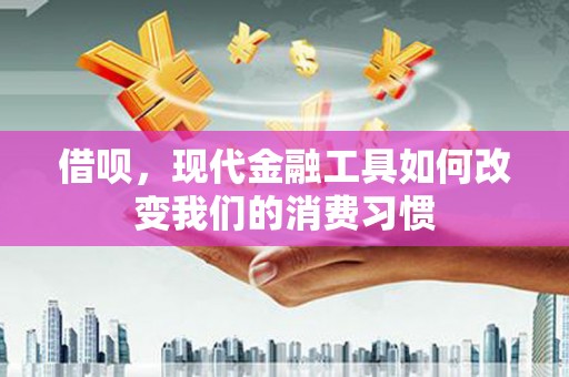 君山借呗，现代金融工具如何改变我们的消费习惯