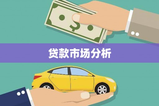 君山贷款市场分析