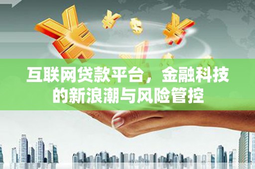 君山互联网贷款平台，金融科技的新浪潮与风险管控