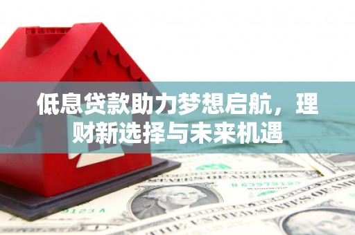 君山低息贷款助力梦想启航，理财新选择与未来机遇