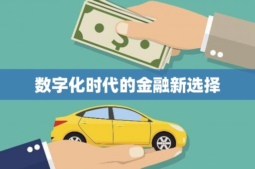 君山数字化时代的金融新选择