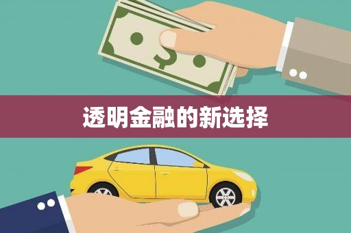 君山透明金融的新选择