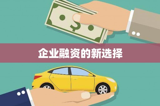 君山企业融资的新选择